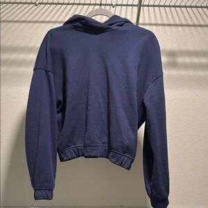Lululemon Navy Blue Crop Hoodie (size 6/small)
